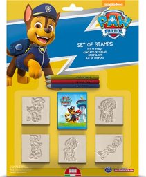 Multiprint MULTIPRINT PSI PATROL PIECZĄTKI BLISTER 5 SZT.