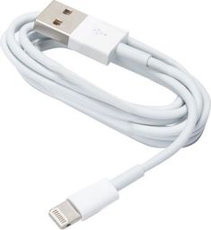 Kabel USB BULK USB-A - Lightning 1 m Biały (T_0011856)
