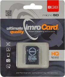 Karta Imro MicroSDHC 8 GB Class 10 UHS-I/U1  (KOM000654)