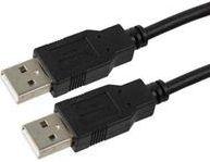 Kabel USB Gembird USB-A - USB-A 1.8 m Czarny (CCP-USB2-AMAM-6)