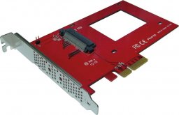 Karta sieciowa Roline ROLINE 2.5"" NVMe U.2 SSD PCIe 3.0 x4 Carrier Adapter