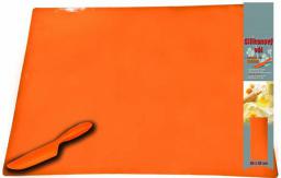  Mata silikonowa 60 x 50cm pomarańczowa z silikonowym nożem