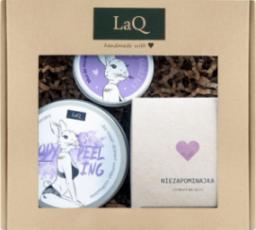 LaQ LaQ Zestaw prezentowy dla kobiet Króliczka (scrub do ciała 200ml+masło do ciała 200ml+mus do ciała 100ml) 1op.