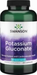 Swanson Potassium Gluconate - Glukonian Potasu 99mg (250 kaps.) Swanson
