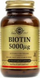Solgar Solgar Biotyna 5000 g - 50 kapsułek