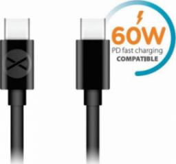 Kabel USB Techonic USB-C - USB-C 1 m Czarny (8_2264833)