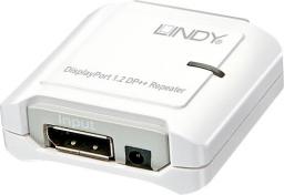 System przekazu sygnału AV Lindy Extender/Repeat, DisplayPort 1.2 DP+, do 20m, 2560x1600 (38413)