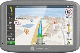Nawigacja GPS Navitel E501 - system nawigacji, 5", TFT, Ekran dotykowy, Szary