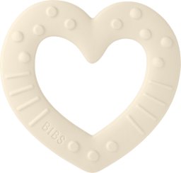 Bibs BIBS BABY BITIE HEART IVORY gryzak dla niemowlaka