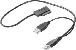 Kieszeń Gembird USB do Slim SATA SSD/DVD (A-USATA-01)