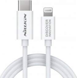 Kabel USB Nillkin USB-C - Lightning Biały (NN-SCTC/WE)
