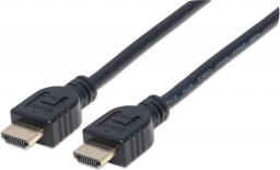 Kabel Manhattan HDMI - HDMI 5m czarny (353953)