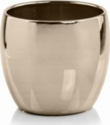  Polnix Doniczka ceramiczna kula złota 13,5 cm