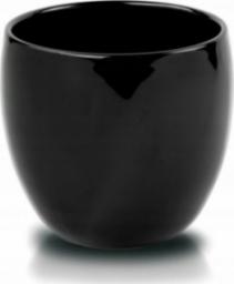  Polnix Doniczka ceramiczna kula 11 cm czarna
