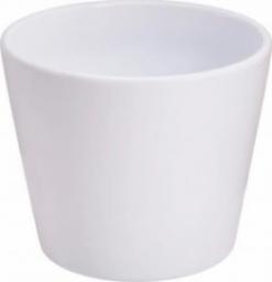  Polnix Doniczka ceramiczna na kwiaty biała 8,5 cm