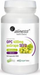  Aliness ALLINESS OPC exGrapeSeeds ( ekstrakt z pestek winogron) 400 mg x 100 vege caps. one size