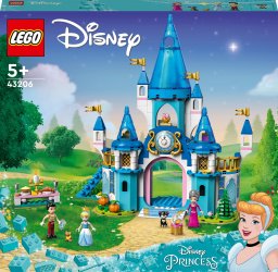 LEGO Disney Zamek Kopciuszka i Księcia z bajki (43206)