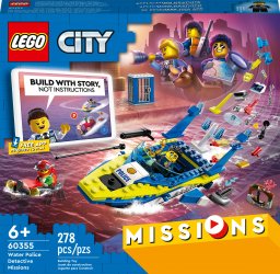  LEGO City Śledztwa wodnej policji (60355)