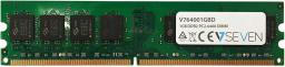 Pamięć V7 DDR2, 1 GB, 800MHz, CL6 (V764001GBD)