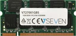 Pamięć do laptopa V7 SODIMM, DDR, 1 GB, 333 MHz, CL2.5 (V727001GBS)