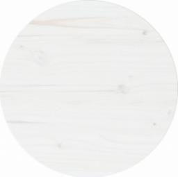  vidaXL vidaXL Blat stołu, biały, 40x2,5 cm, lite drewno sosnowe