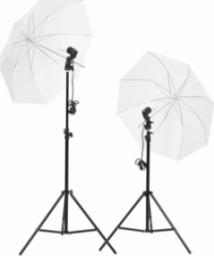 Lampa studyjna vidaXL vidaXL Studyjny zestaw oświetleniowy ze statywami i parasolkami