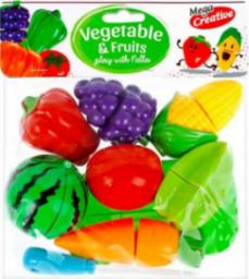  Mega Creative Zestaw warzywa i owoce na rzepy do krojenia z zieloną deską