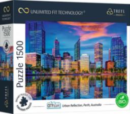 Trefl Puzzle 1500 miejskie odbicie Perth, Australia Unlimited Fit Technology