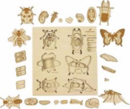 Stuka Puka Puzzle drewniane do biedronki przyszedł żuk Stuka Puka