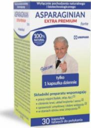  UNIPHAR SP Z O.O. Uniphar Asparaginian Extra Premium Forte, suplement diety 30 kapsułek