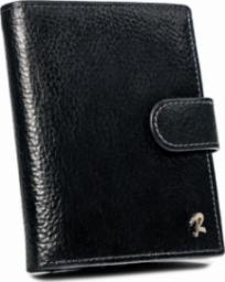  Rovicky Klasyczny, zapinany portfel męski pionowy z naturalnej skóry z technologią RFID - Rovicky NoSize