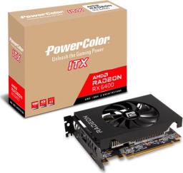 Karta graficzna Power Color Radeon RX 6400 ITX 4GB GDDR6 (AXRX 6400 4GBD6-DH)