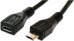 Kabel USB PremiumCord microUSB - 2 m Czarny (296010320977)