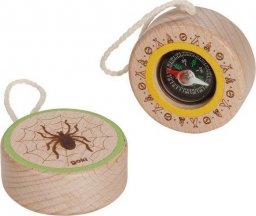  Goki Kompas drewniany z pająkiem