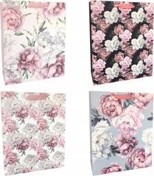 Incood Torba ozdobna 18x23 piwonie