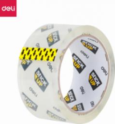 Deli TAŚMA PAKOWA DELI 37661 48MM*50M PRZEŹROCZYSTA AKRYLOWA OPAKOWANIE 6 ROLEK