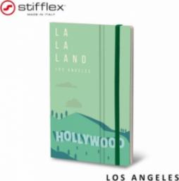  Stifflex Notatnik STIFFLEX, 13x21cm, 192 strony, Los Angeles