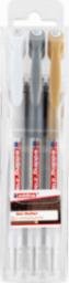  Edding Długopis żelowy e-2185/3 S EDDING, 0,7mm, 3 szt, zawieszka, mix kolorów