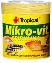  Tropical Mikrovit Spirulina pokarm wieloskładnikowy dla narybku 50ml