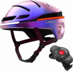  Livall Livall EVO21 Smart Kask Rowerowy LED/SOS 58-62cm Fioletowy