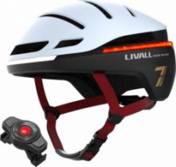  Livall Smart Kask Rowerowy LED/SOS r. 58-62cm Biały EVO21 