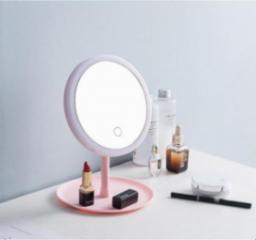 Lusterko kosmetyczne Gold Start Lusterko do makijażu światło LED Kolor: Biały