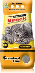Żwirek dla kota Super Benek Standard Naturalny 10 l 