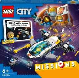  LEGO City Wyprawy badawcze statkiem marsjańskim (60354)