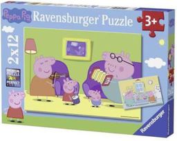 Ravensburger Puzzle Peppa - W domu