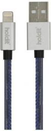 Kabel USB Holdit USB-A - Lightning 1 m Granatowy (612663)