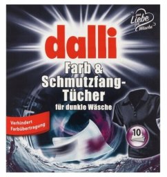 Dalli Werke Zestaw: 2x Chusteczki do prania Dalli do tkanin czarnych po 10szt