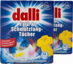  Dalli Werke Zestaw: 2x Chusteczki do prania Dalli do tkanin kolorowych po 15szt