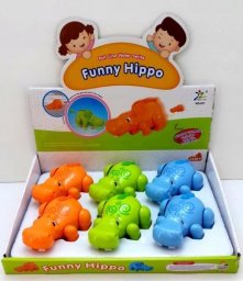 Figurka Ciuciubabka Hipopotam z napędem biega i pływa 8366 mix cena za 1 szt