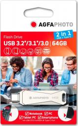 Pendrive AgfaPhoto 64 GB  (10543N)